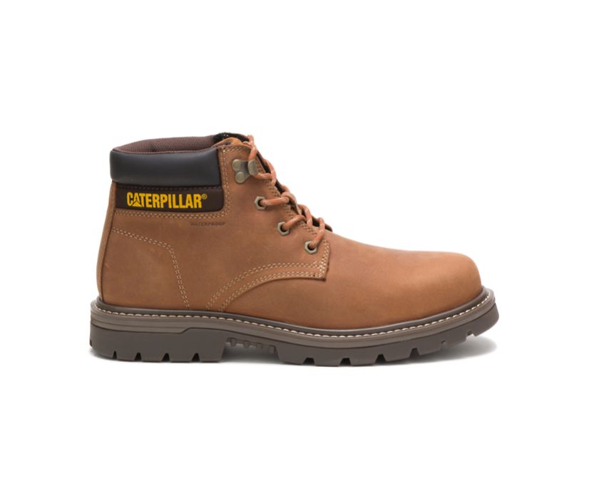 Caterpillar Outbase Waterproof Steel Toe Argentina - Botines De Seguridad Hombre Marrones ( 597-EHIJ